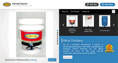 Desktop Screenshot of harmeetexports.com